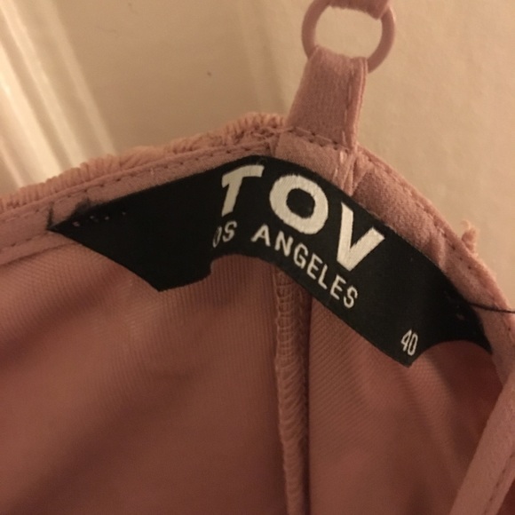 NWOT Tov Floral Lace Dress Size 40 ( M see chart) - Picture 3 of 6